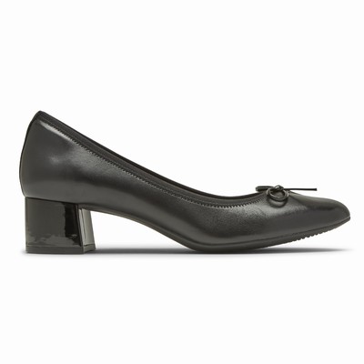 Rockport Total Motion Sydney Bow Pump Heels Damen Schwarz MFD-247609